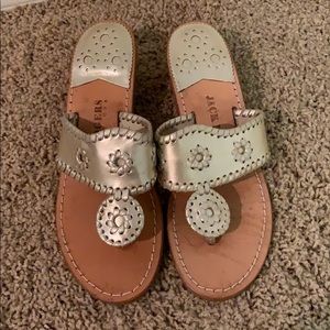 Platinum Jack Rogers - great condition